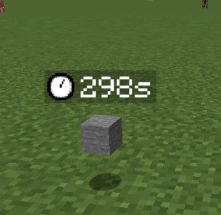 Пример отображения времени исчезновения дропа